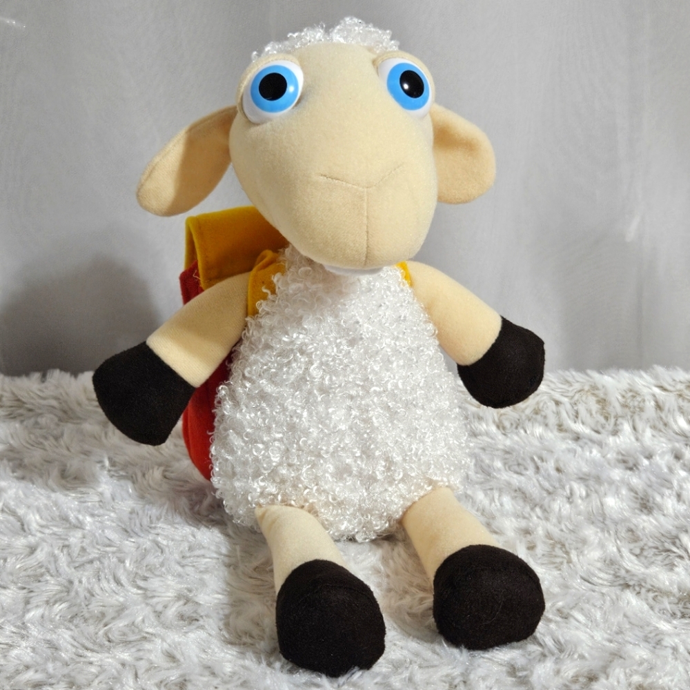 Dayspring - The Really Wooly Doyle The Lamb Plush With Backpack
